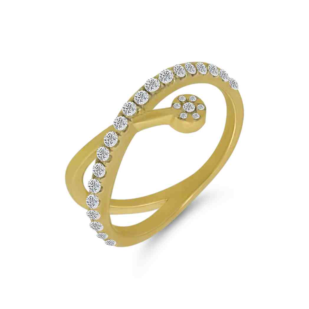 Twist Diamond Ring LR11087A